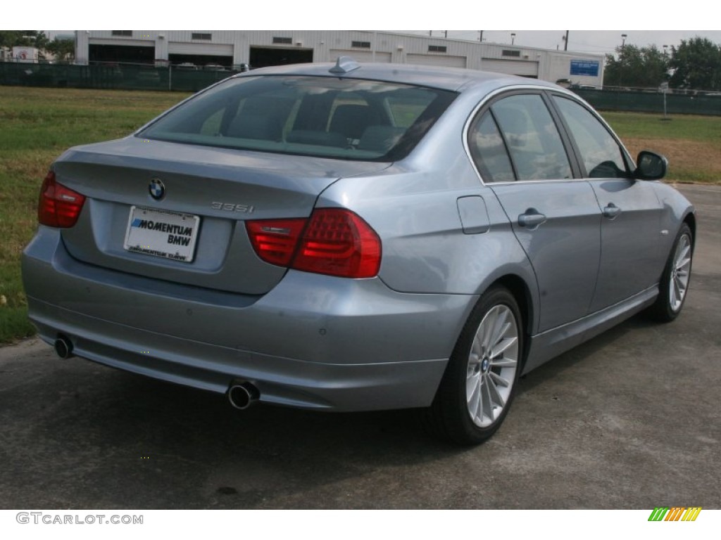 2011 3 Series 335i Sedan - Blue Water Metallic / Gray Dakota Leather photo #3