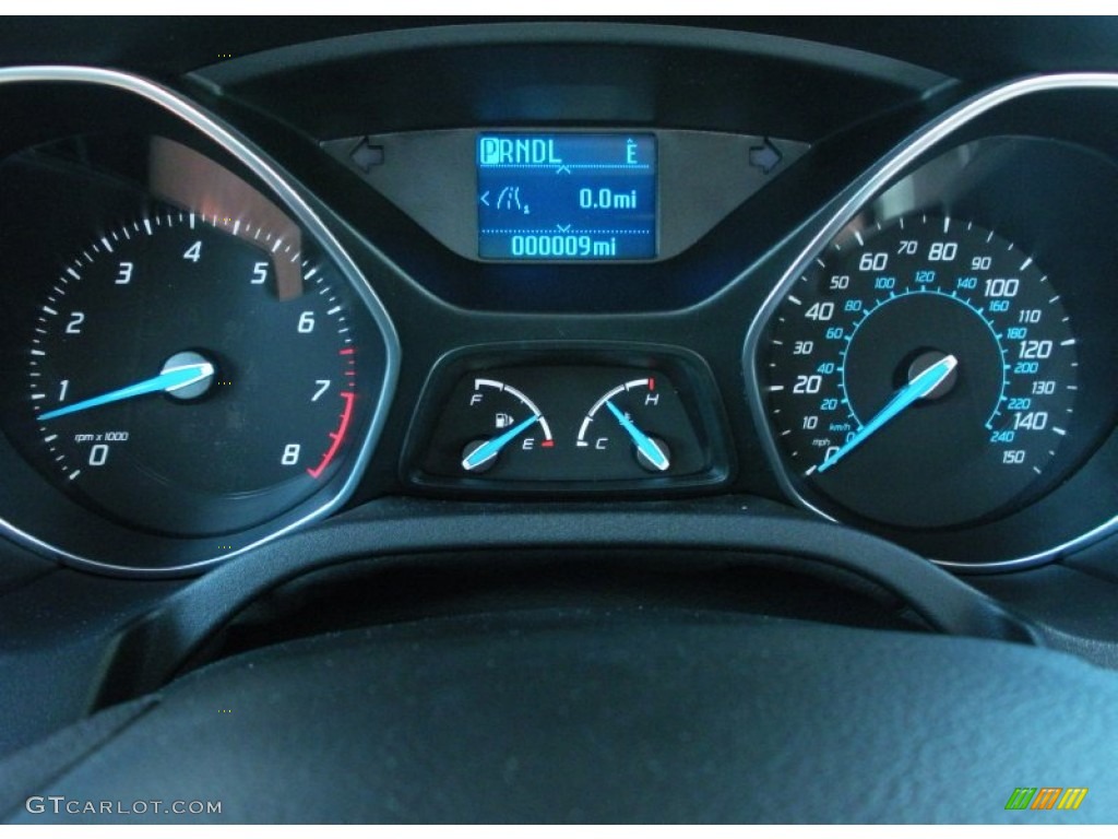 2012 Focus SE SFE Sedan - Blue Candy Metallic / Charcoal Black photo #8