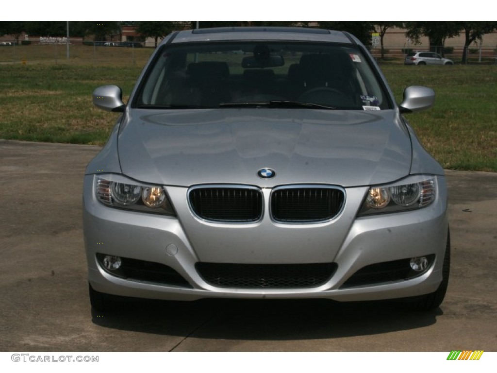 2011 3 Series 328i Sedan - Titanium Silver Metallic / Black Dakota Leather photo #2