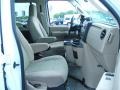 2010 Oxford White Ford E Series Van E350 XLT Passenger  photo #14