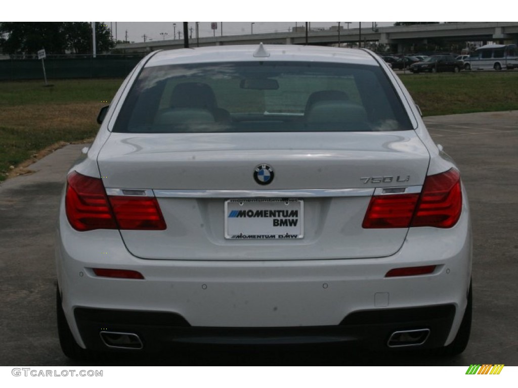 2012 7 Series 750Li Sedan - Alpine White / Oyster/Black photo #9