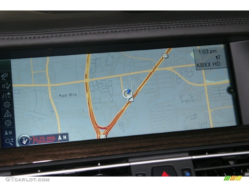 2012 BMW 7 Series 750Li Sedan Navigation Photo #50412184