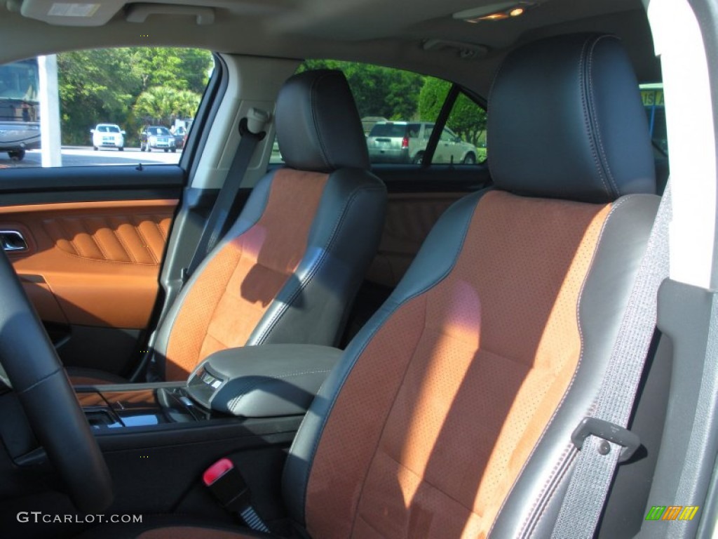 Charcoal Black/Umber Brown Interior 2011 Ford Taurus SHO AWD Photo #50412253