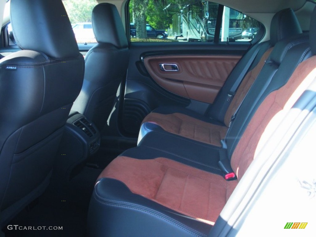 Charcoal Black/Umber Brown Interior 2011 Ford Taurus SHO AWD Photo #50412270