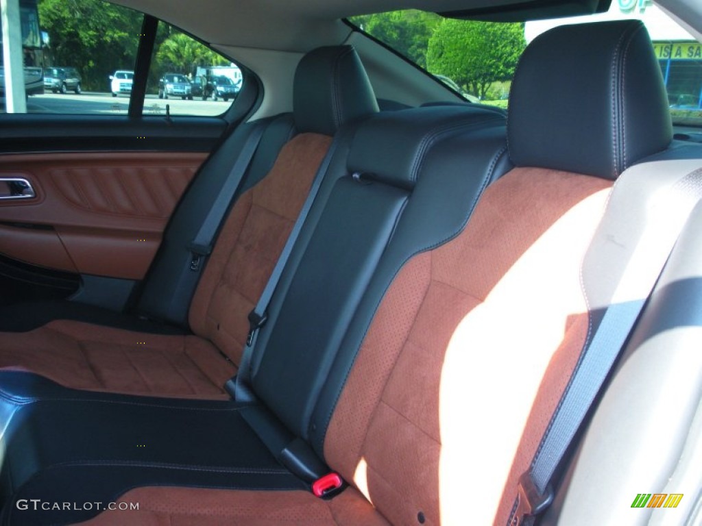 Charcoal Black/Umber Brown Interior 2011 Ford Taurus SHO AWD Photo #50412285
