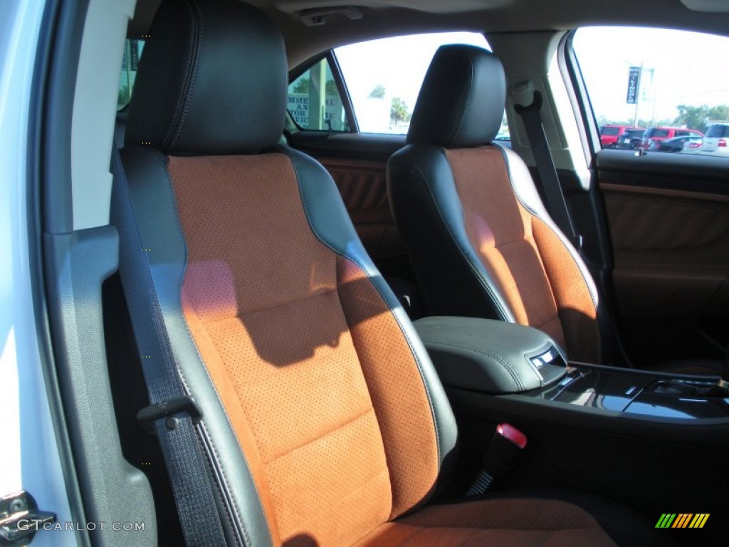 Charcoal Black/Umber Brown Interior 2011 Ford Taurus SHO AWD Photo #50412310
