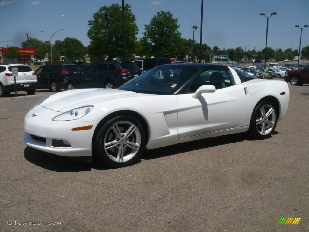 Arctic White 2010 Chevrolet Corvette Coupe Exterior Photo #50412484