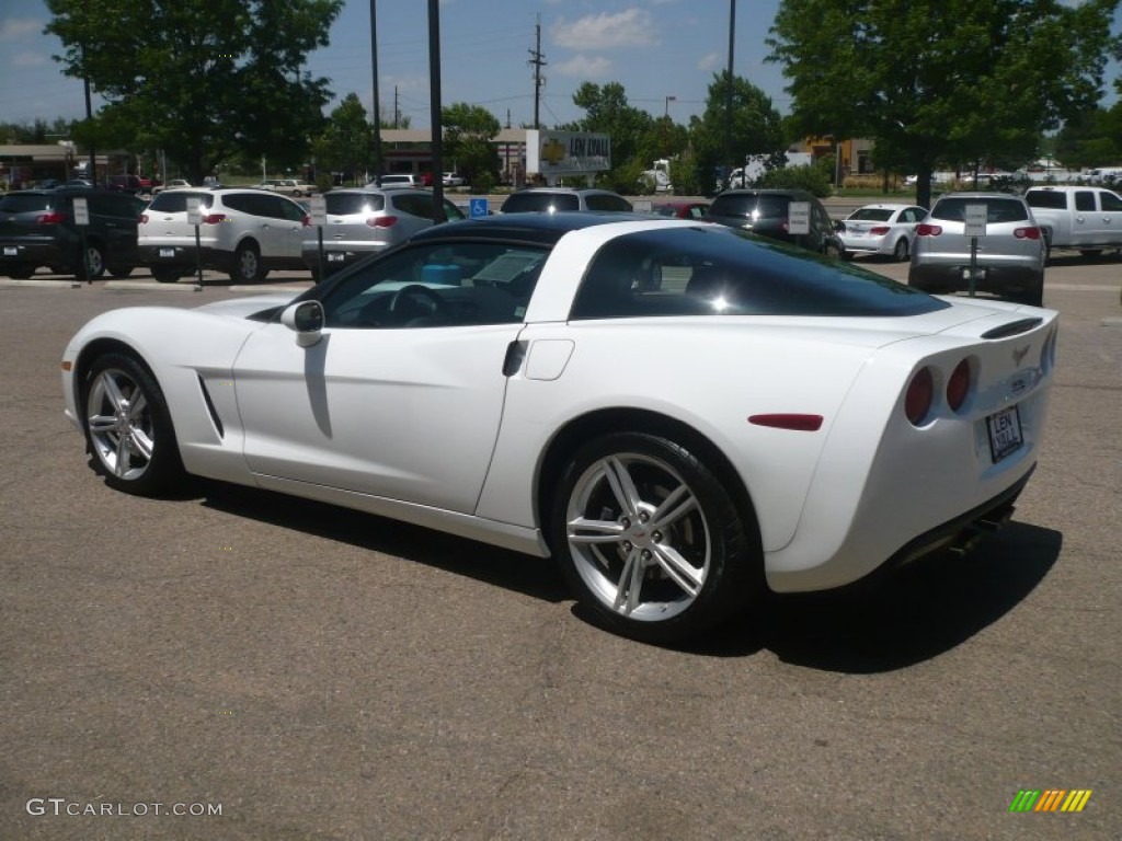 Arctic White 2010 Chevrolet Corvette Coupe Exterior Photo #50412514