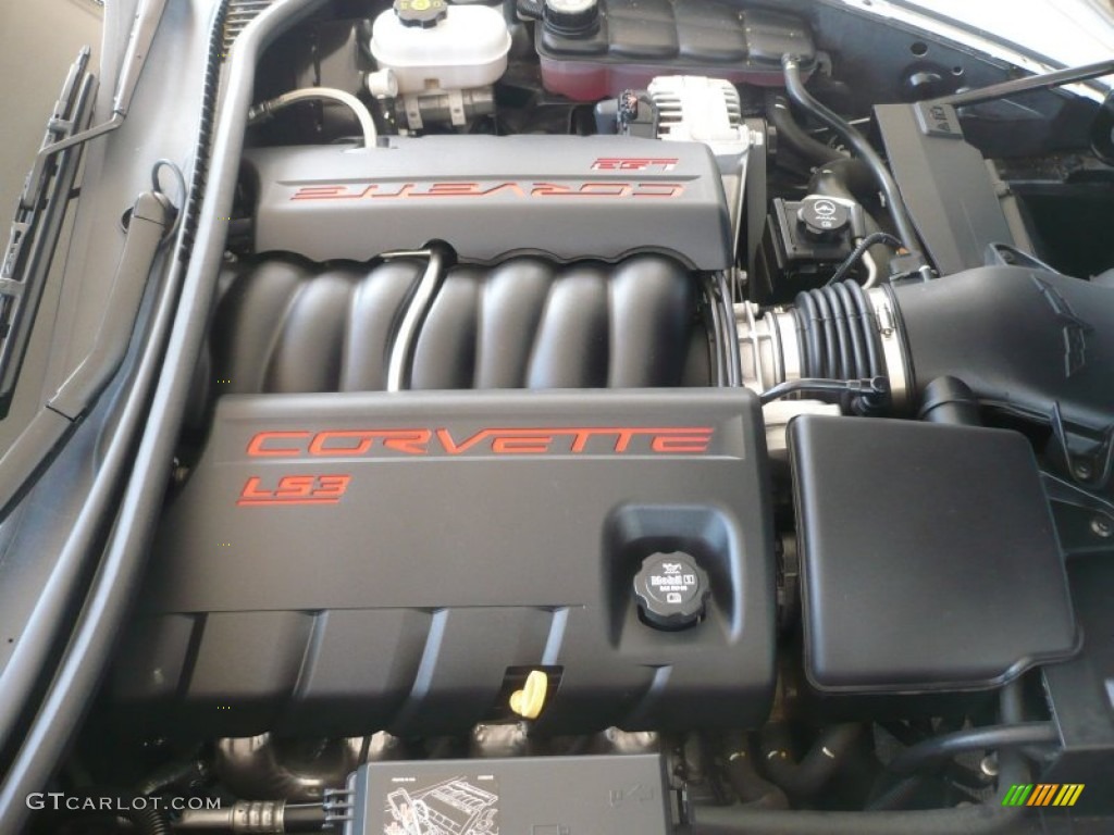 2010 Chevrolet Corvette Coupe 6.2 Liter OHV 16-Valve LS3 V8 Engine Photo #50412646