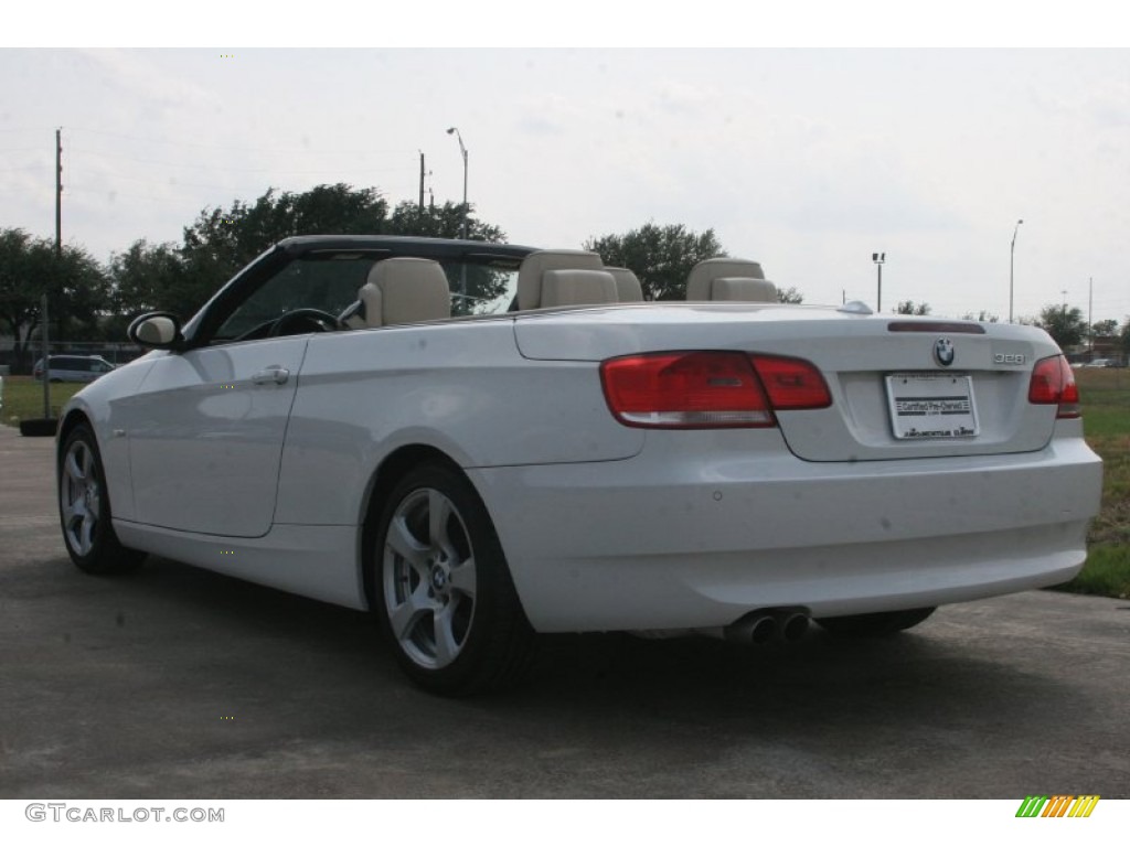 2008 3 Series 328i Convertible - Alpine White / Oyster photo #2
