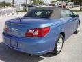 2008 Marathon Blue Pearl Chrysler Sebring LX Convertible  photo #6