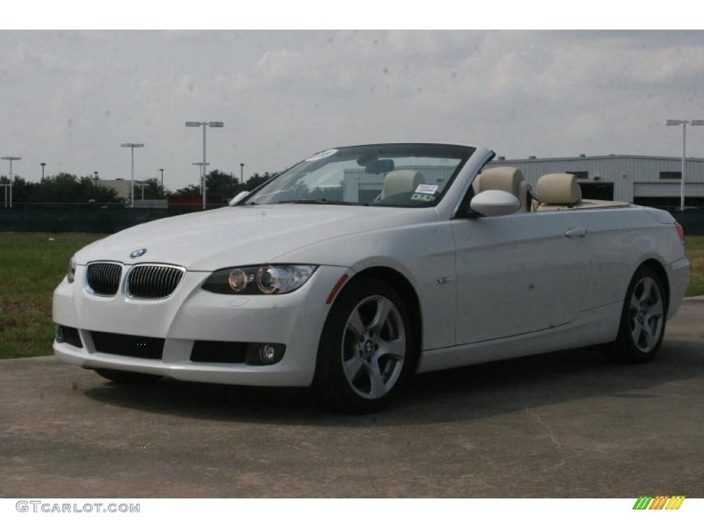 2008 3 Series 328i Convertible - Alpine White / Oyster photo #12