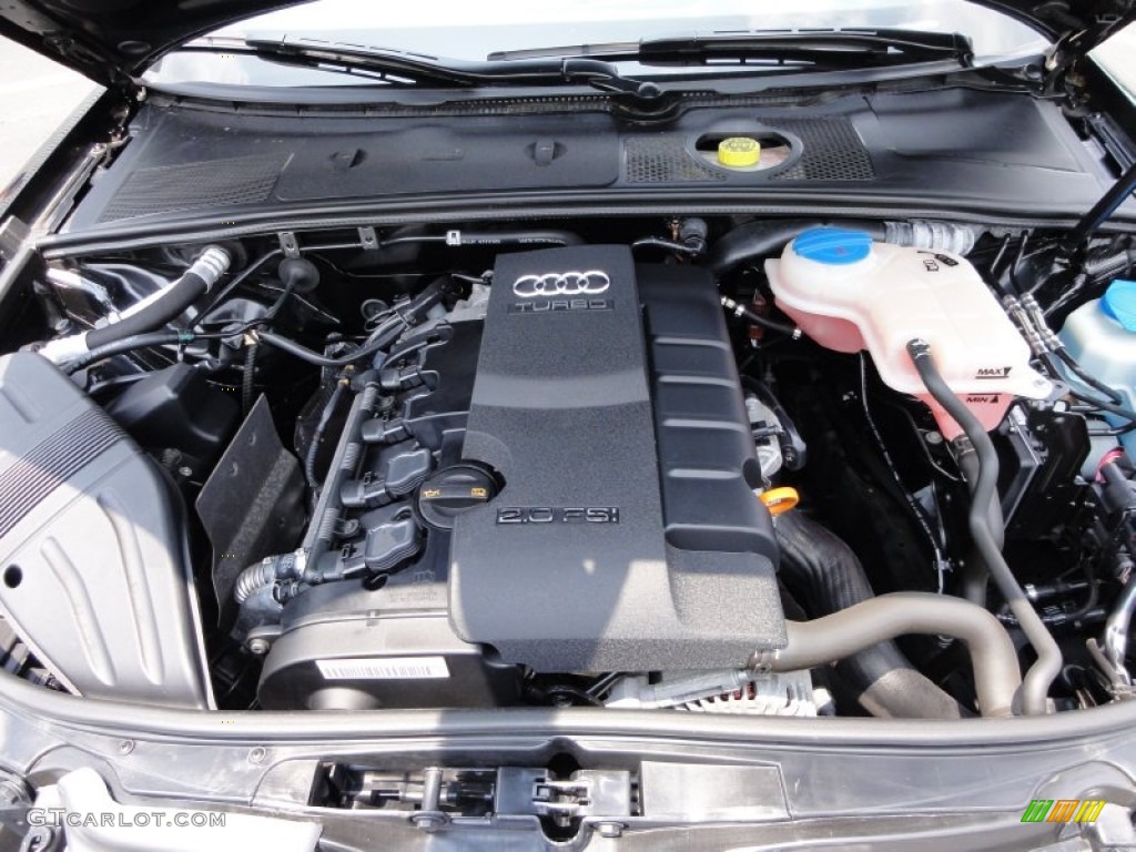 2008 Audi A4 2.0T quattro Cabriolet 2.0 Liter FSI Turbocharged DOHC 16-Valve VVT 4 Cylinder Engine Photo #50412988