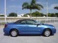 2008 Marathon Blue Pearl Chrysler Sebring LX Convertible  photo #7