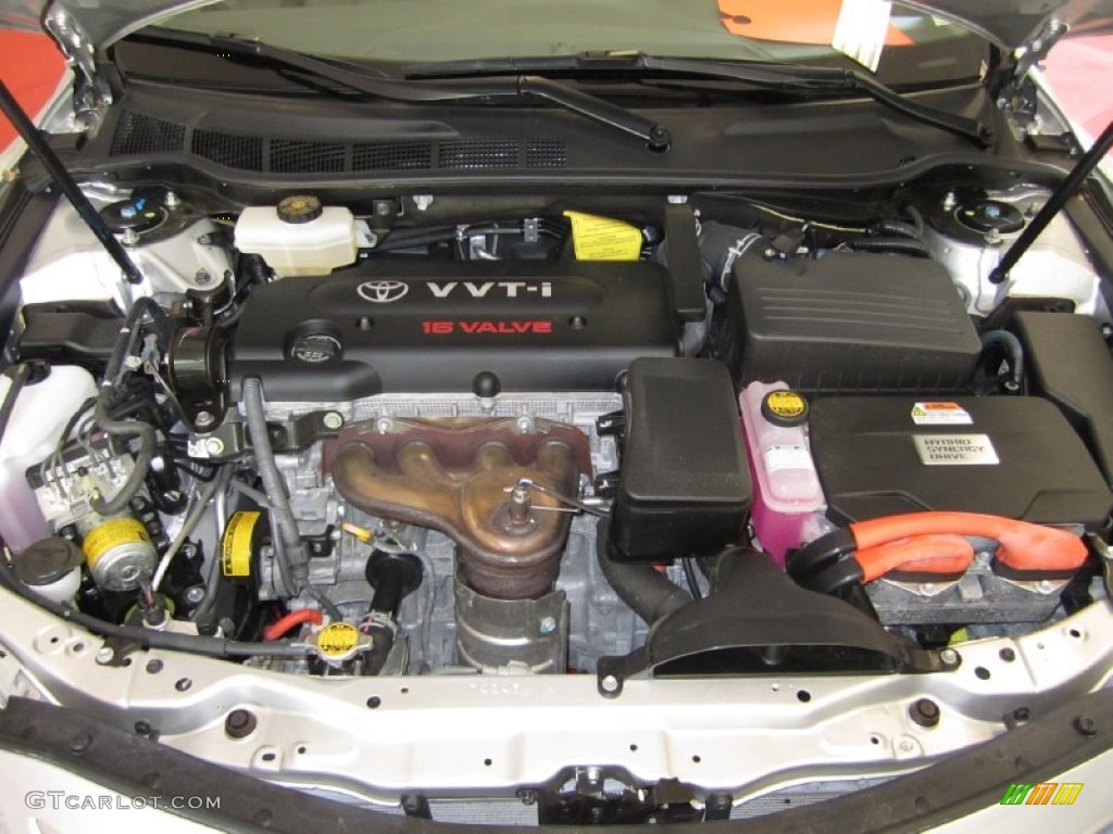 2011 Toyota Camry Hybrid 2.4 Liter H DOHC 16-Valve VVT-i 4 Cylinder Gasoline/Electric Hybrid Engine Photo #50413666