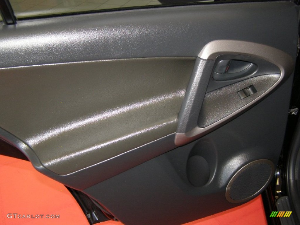 2008 RAV4 Sport 4WD - Black / Dark Charcoal photo #10