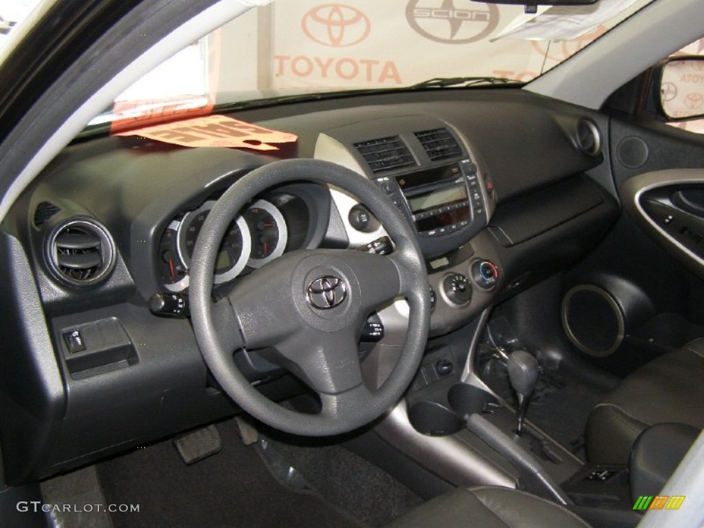 2008 RAV4 Sport 4WD - Black / Dark Charcoal photo #14