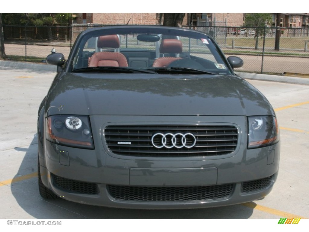 Aviator Grey Pearl 2001 Audi TT 1.8T quattro Roadster Exterior Photo #50414488