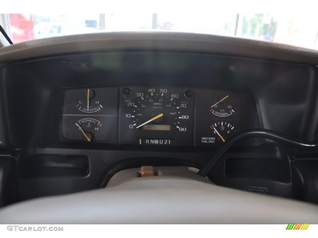 1995 Aerostar XLT - Dark Lapis Blue Metallic / Beige photo #12