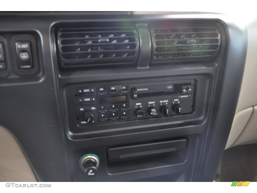1995 Aerostar XLT - Dark Lapis Blue Metallic / Beige photo #14
