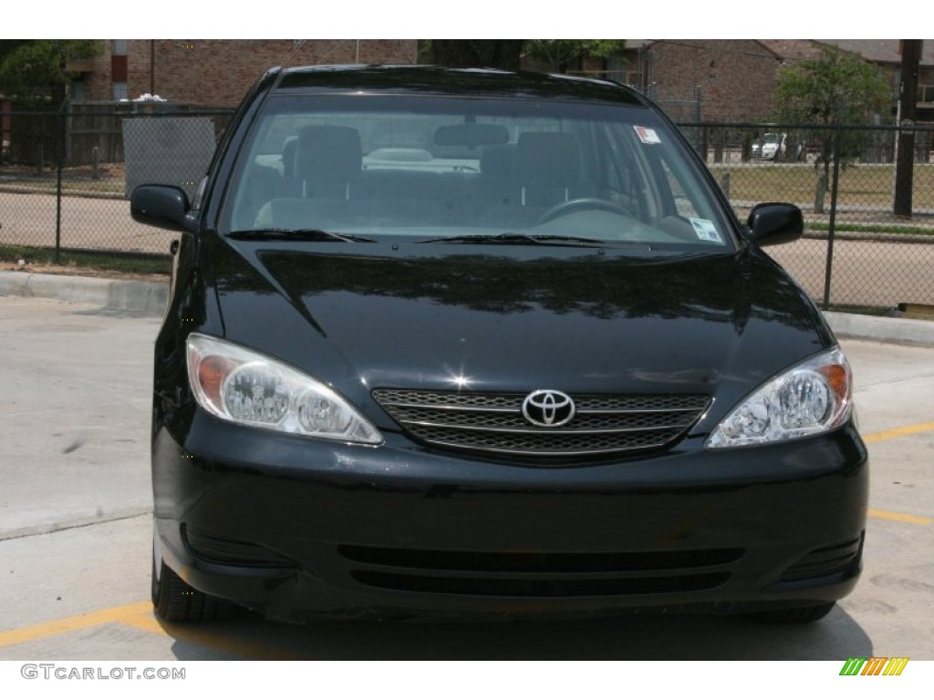 2004 Camry LE - Black / Stone photo #9