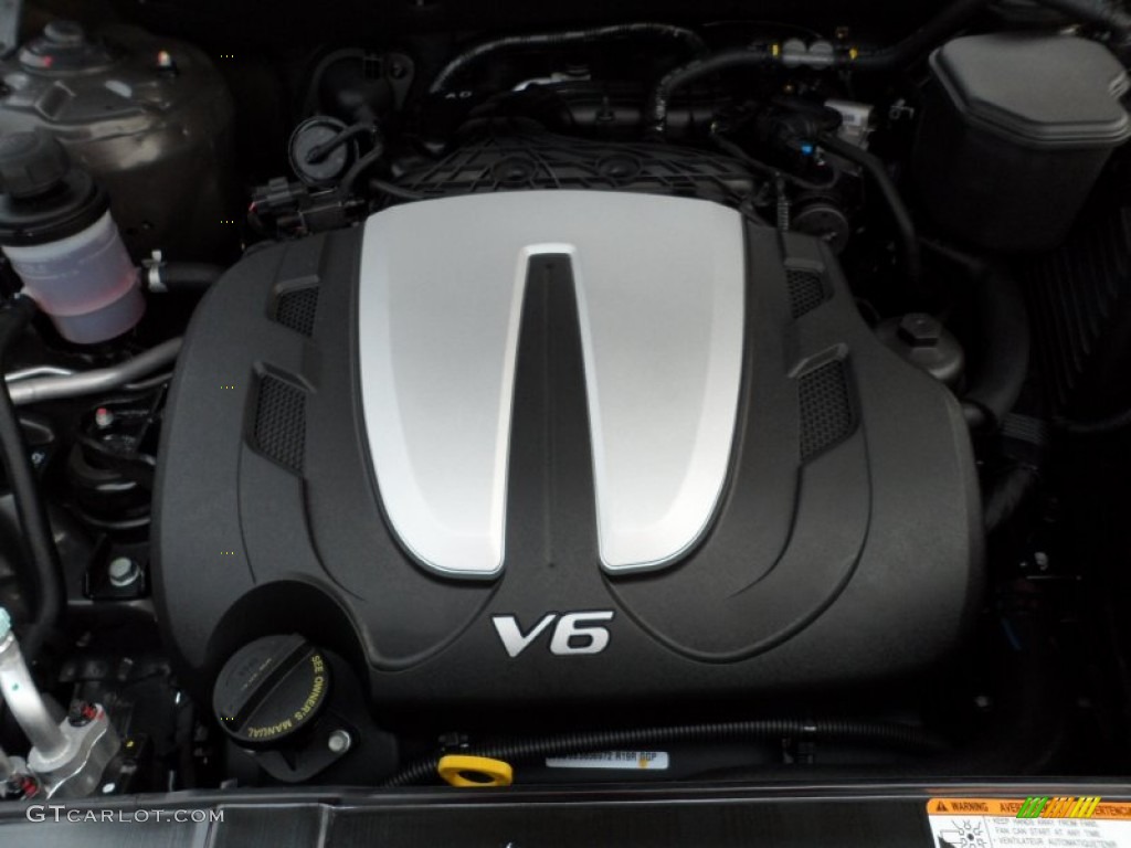 2011 Hyundai Santa Fe Limited AWD 3.5 Liter DOHC 24-Valve VVT V6 Engine Photo #50416192