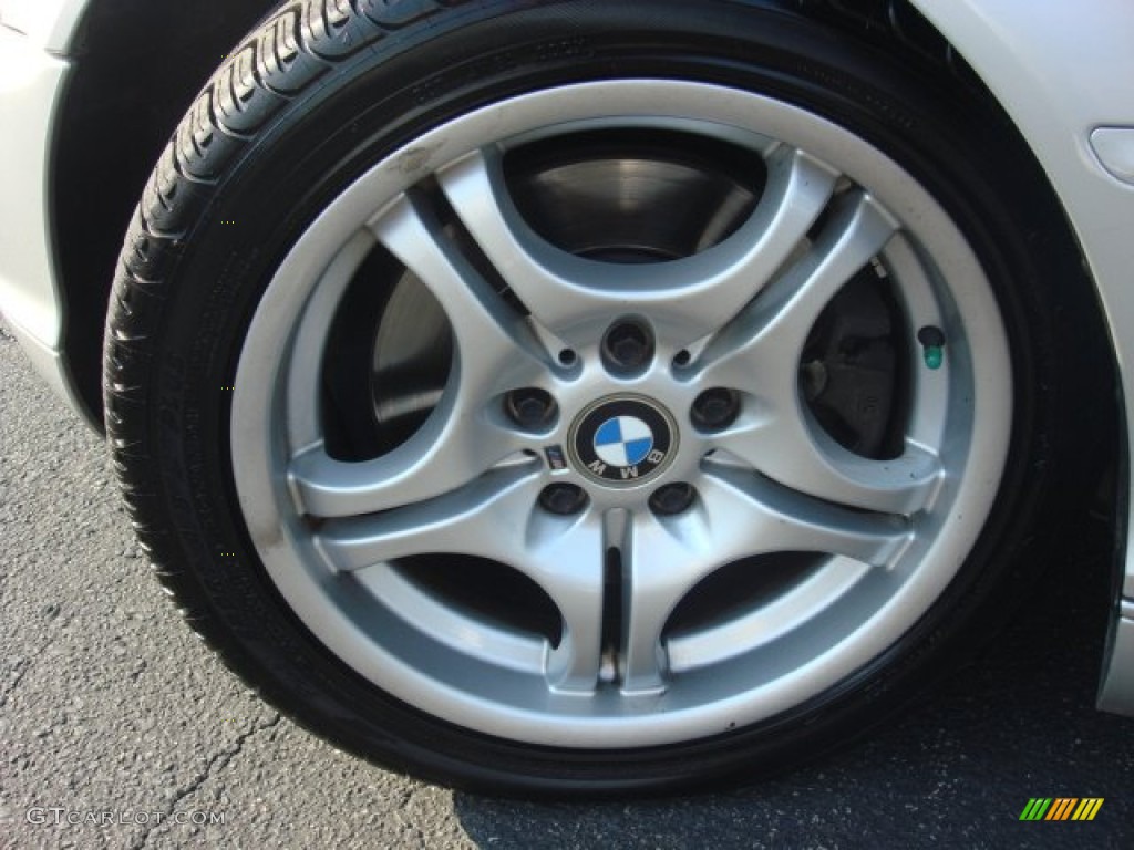 2002 3 Series 330i Convertible - Titanium Silver Metallic / Grey photo #16