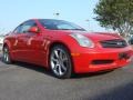 2003 Laser Red Infiniti G 35 Coupe  photo #1