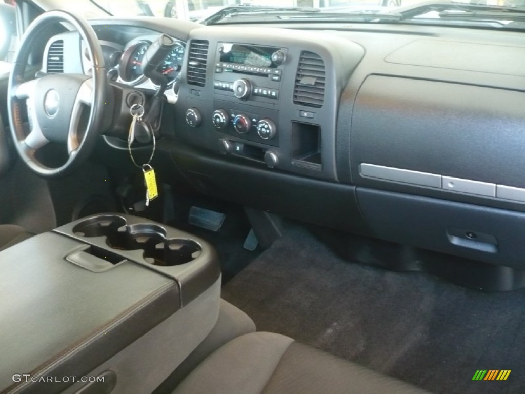 2009 Silverado 1500 LT Extended Cab 4x4 - Blue Granite Metallic / Ebony photo #18