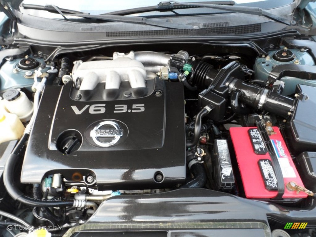 2002 Nissan Altima 3.5 SE 3.5 Liter DOHC 24-Valve V6 Engine Photo #50416875