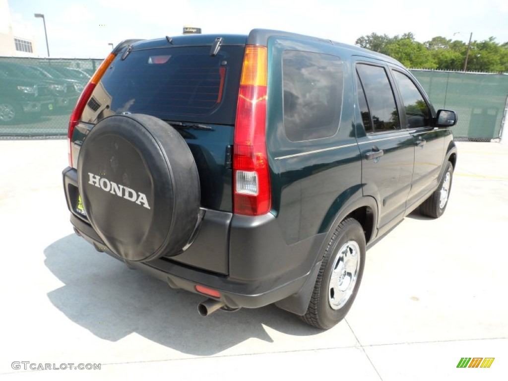 2003 CR-V LX - Clover Green Pearl / Saddle photo #3