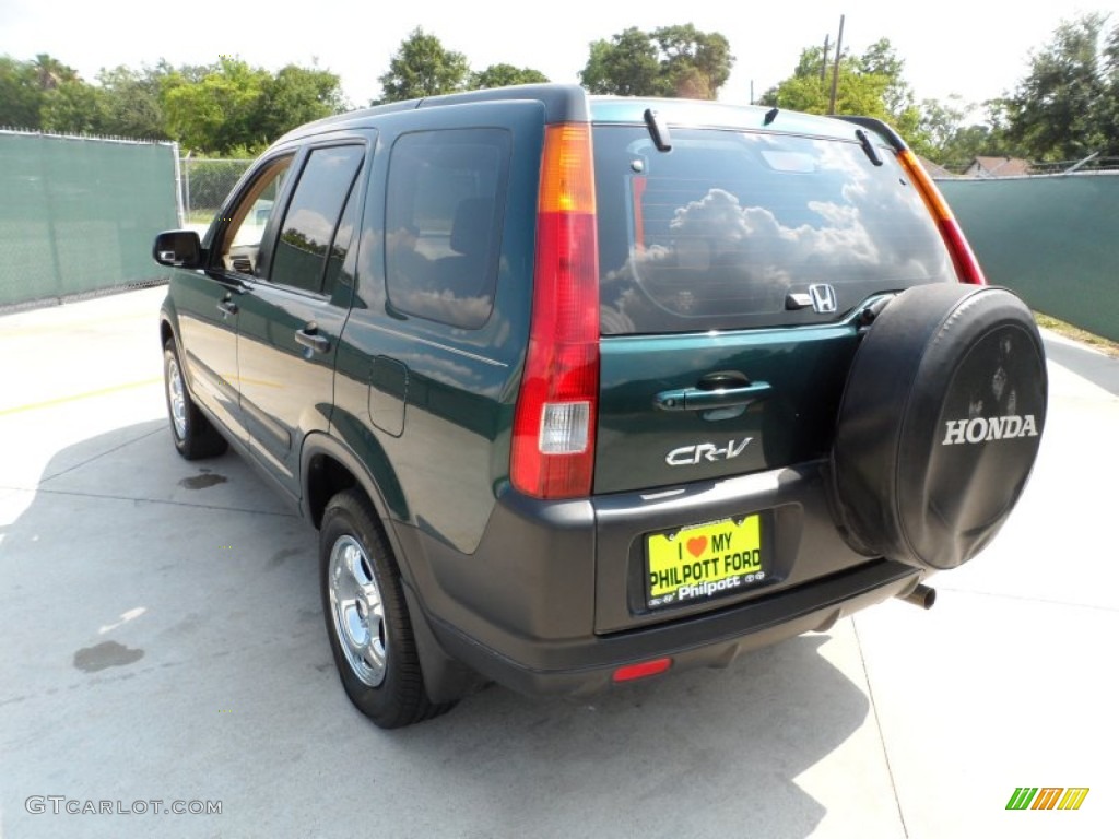 2003 CR-V LX - Clover Green Pearl / Saddle photo #5
