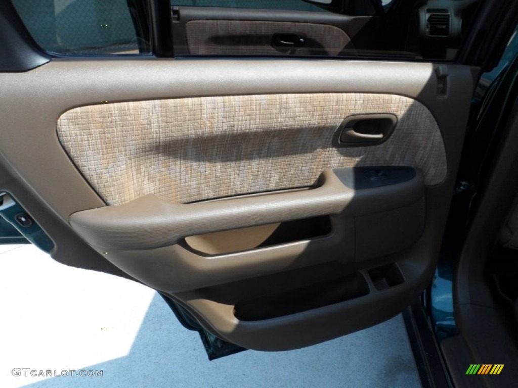 2003 CR-V LX - Clover Green Pearl / Saddle photo #28