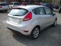 2011 Ingot Silver Metallic Ford Fiesta SES Hatchback  photo #2