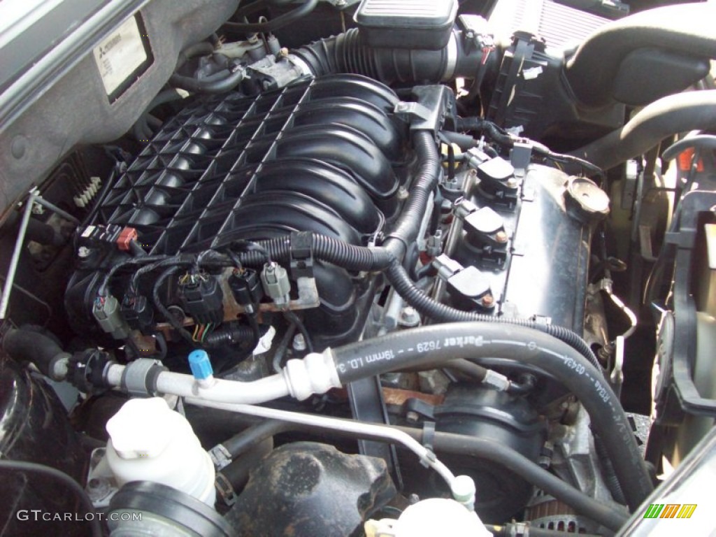 2004 Mitsubishi Endeavor LS AWD 3.8 Liter SOHC 24 Valve V6 Engine Photo #50421280