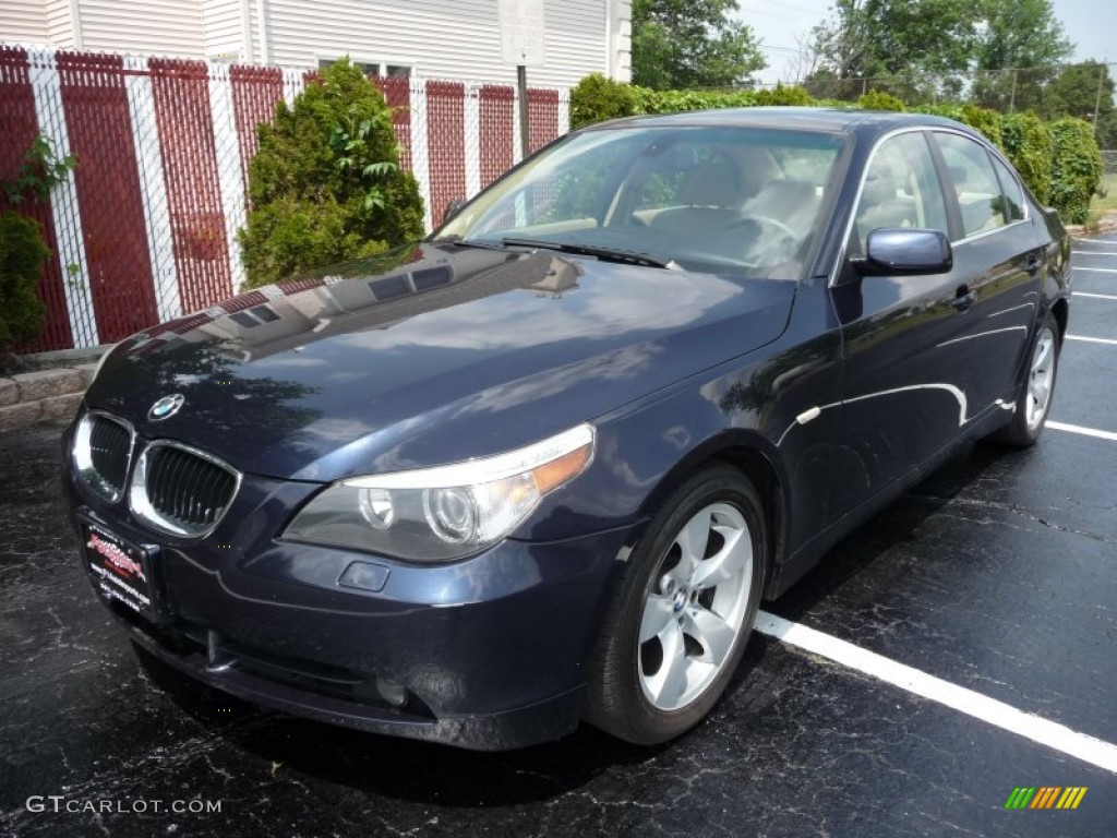 Orient Blue Metallic BMW 5 Series