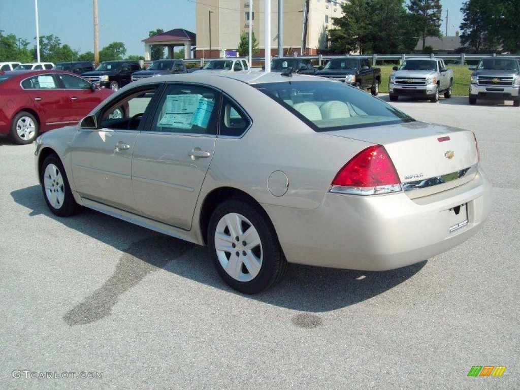 2011 Impala LS - Gold Mist Metallic / Neutral photo #2