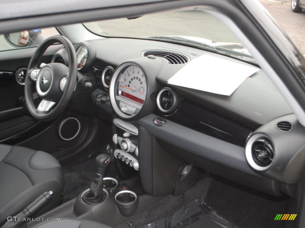 2010 Cooper S Hardtop - Pepper White / Grey/Carbon Black photo #4