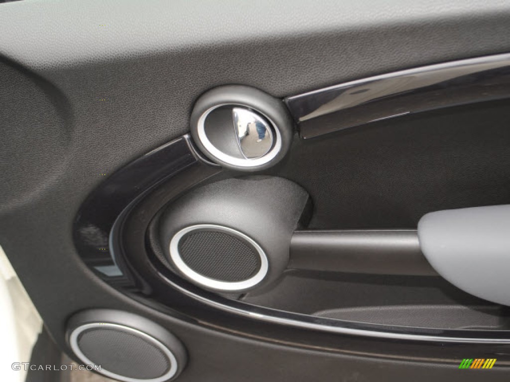 2010 Cooper S Hardtop - Pepper White / Grey/Carbon Black photo #6