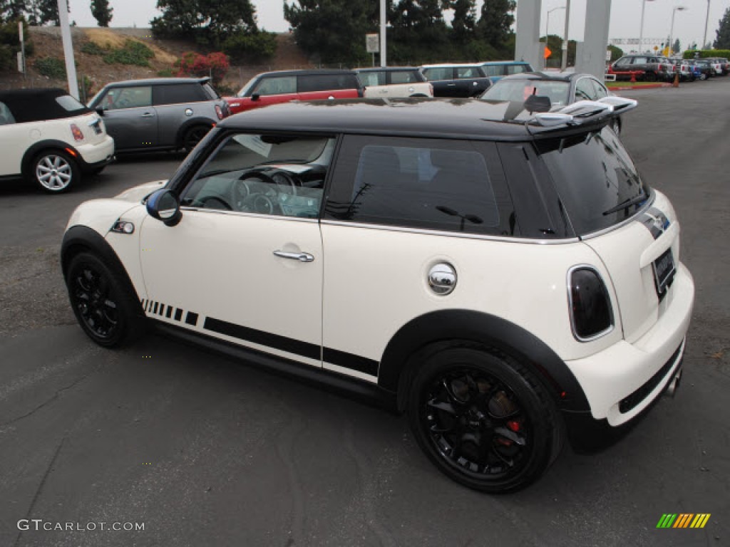 2010 Cooper S Hardtop - Pepper White / Grey/Carbon Black photo #10