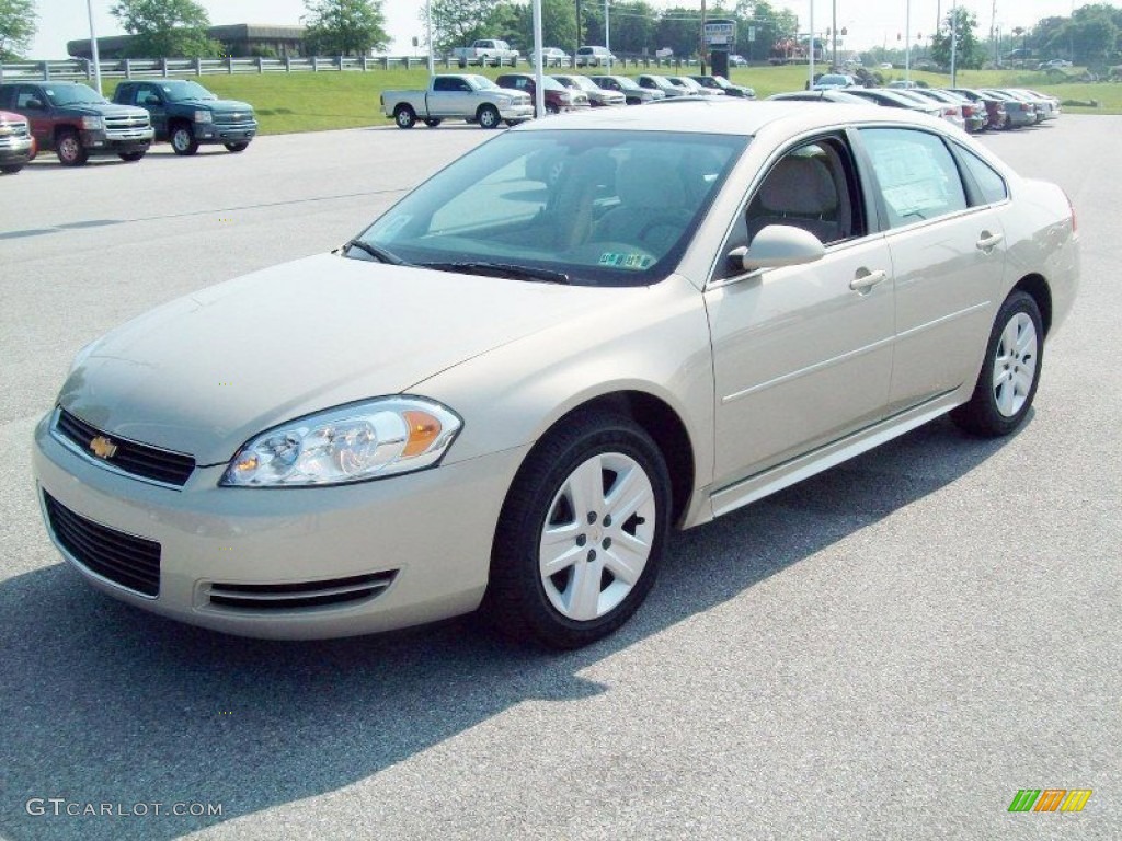 2011 Impala LS - Gold Mist Metallic / Neutral photo #11