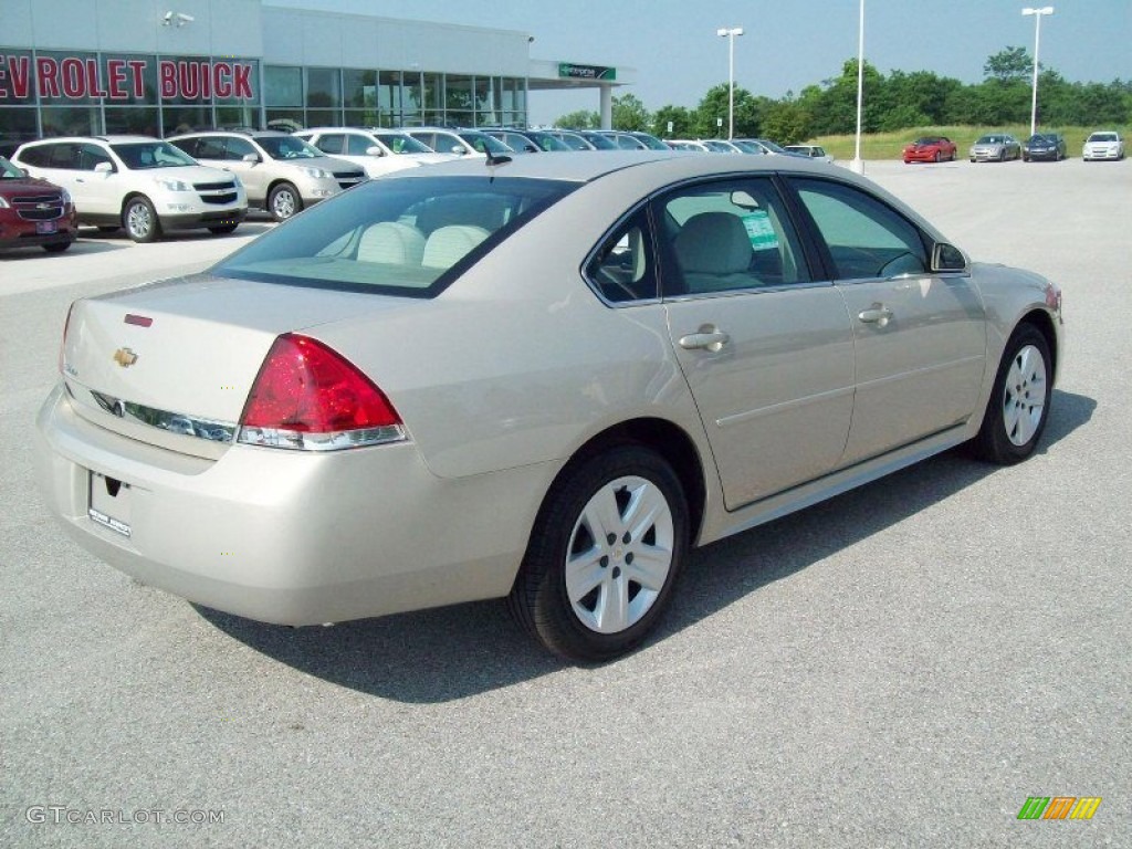 2011 Impala LS - Gold Mist Metallic / Neutral photo #12