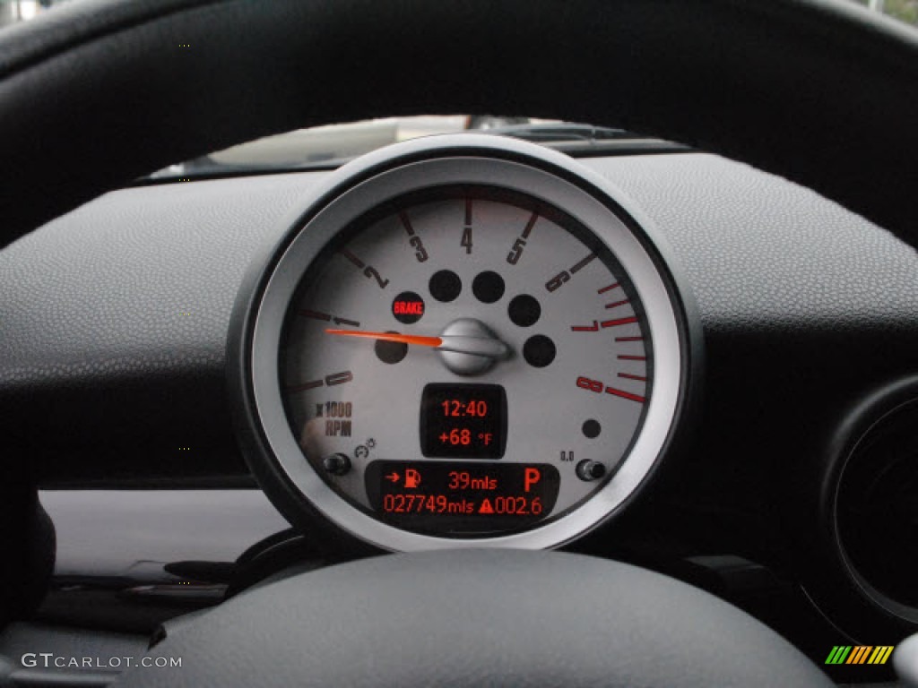 2010 Cooper S Hardtop - Pepper White / Grey/Carbon Black photo #17