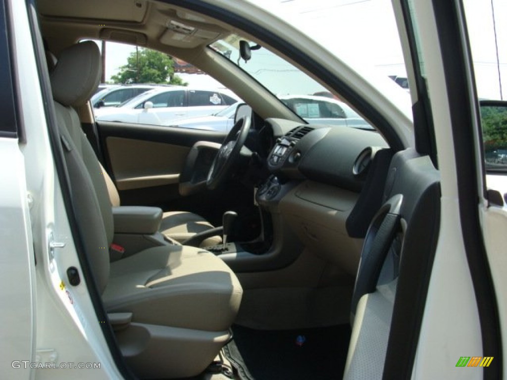 2007 RAV4 Limited 4WD - Super White / Taupe photo #8