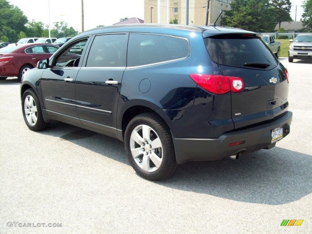 Dark Blue Metallic 2011 Chevrolet Traverse LTZ AWD Exterior Photo #50423456