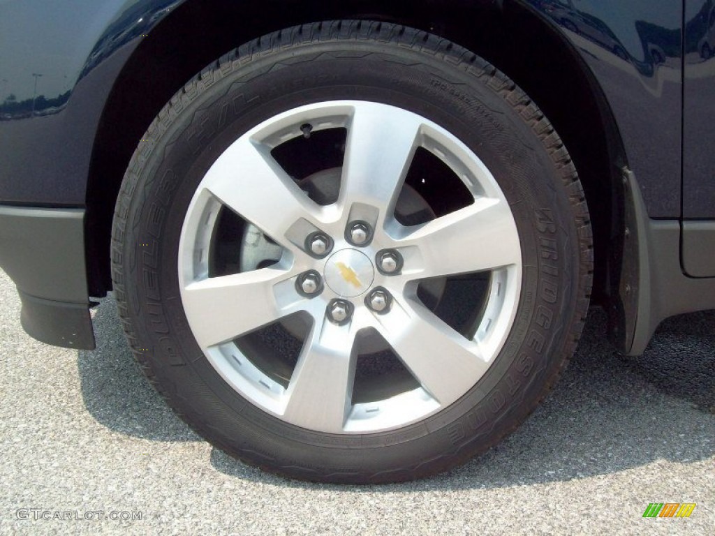 2011 Chevrolet Traverse LTZ AWD Wheel Photo #50423704