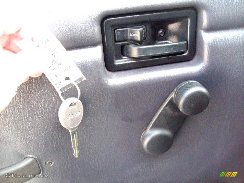 2001 Wrangler Sport 4x4 - Steel Blue Pearl / Agate Black photo #6