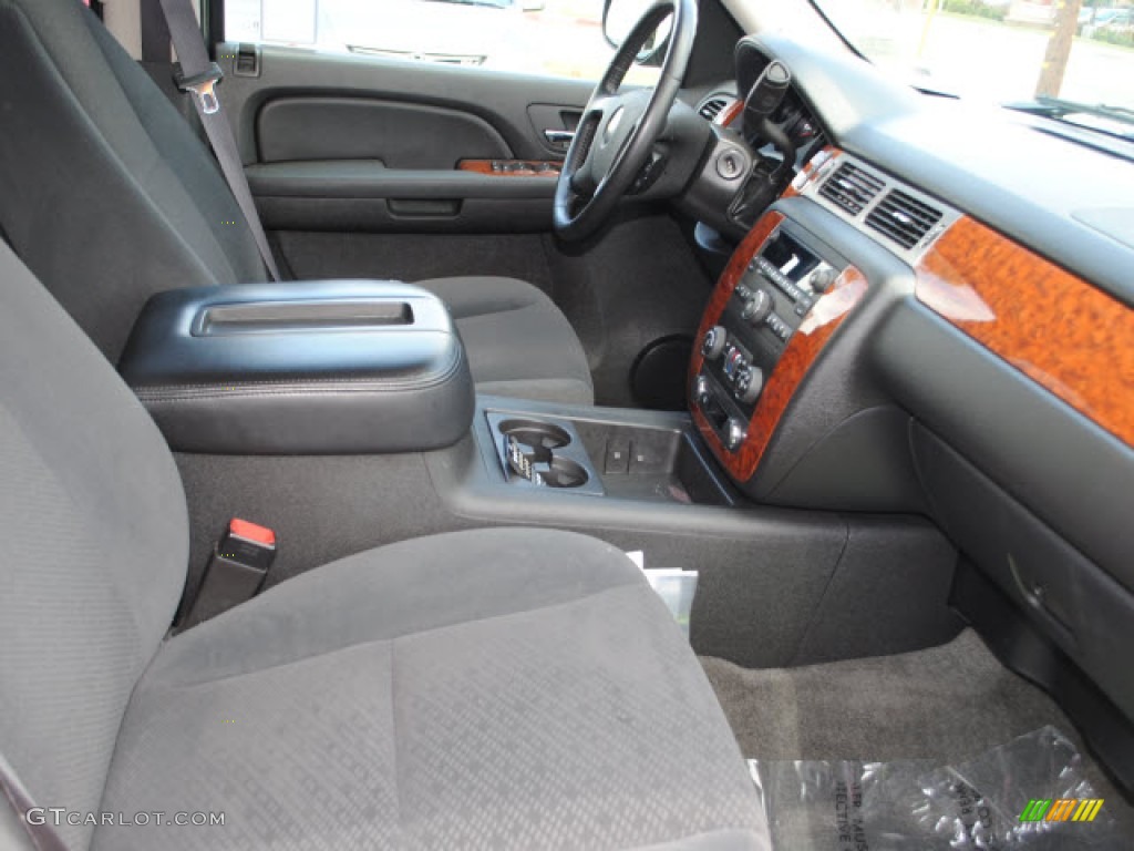 Ebony Interior 2007 Chevrolet Suburban 1500 LT Photo #50424595