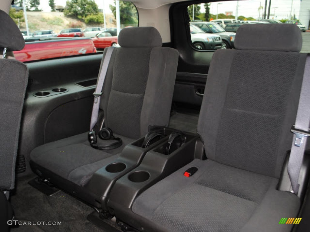 Ebony Interior 2007 Chevrolet Suburban 1500 LT Photo #50424700