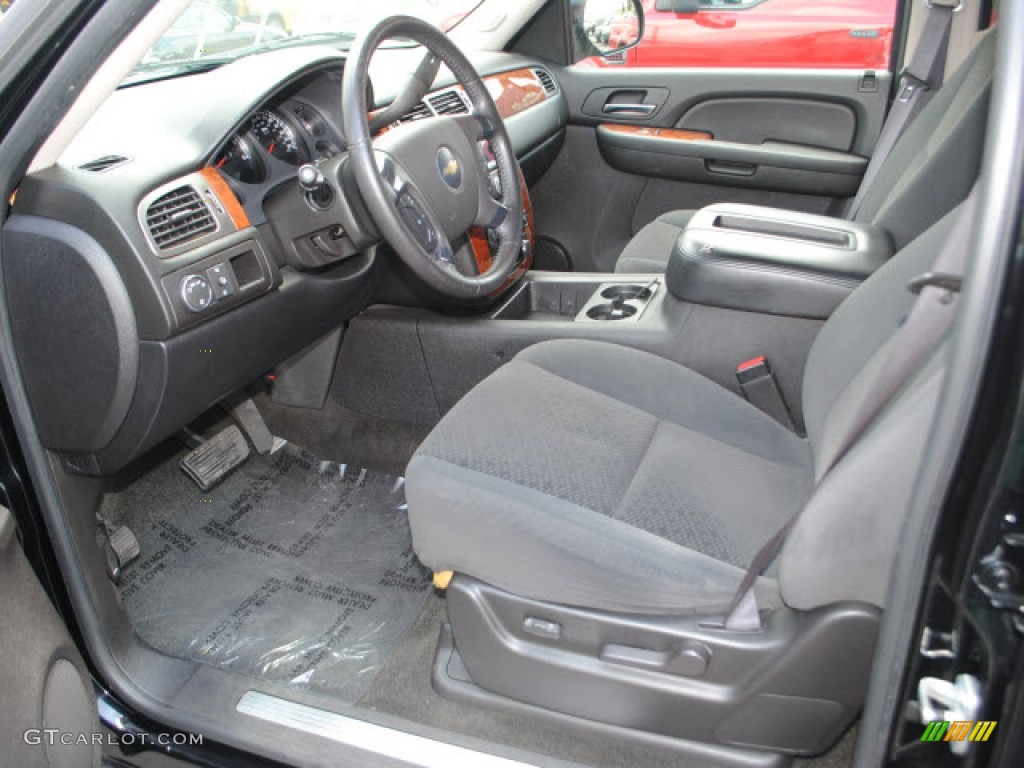 Ebony Interior 2007 Chevrolet Suburban 1500 LT Photo #50424736